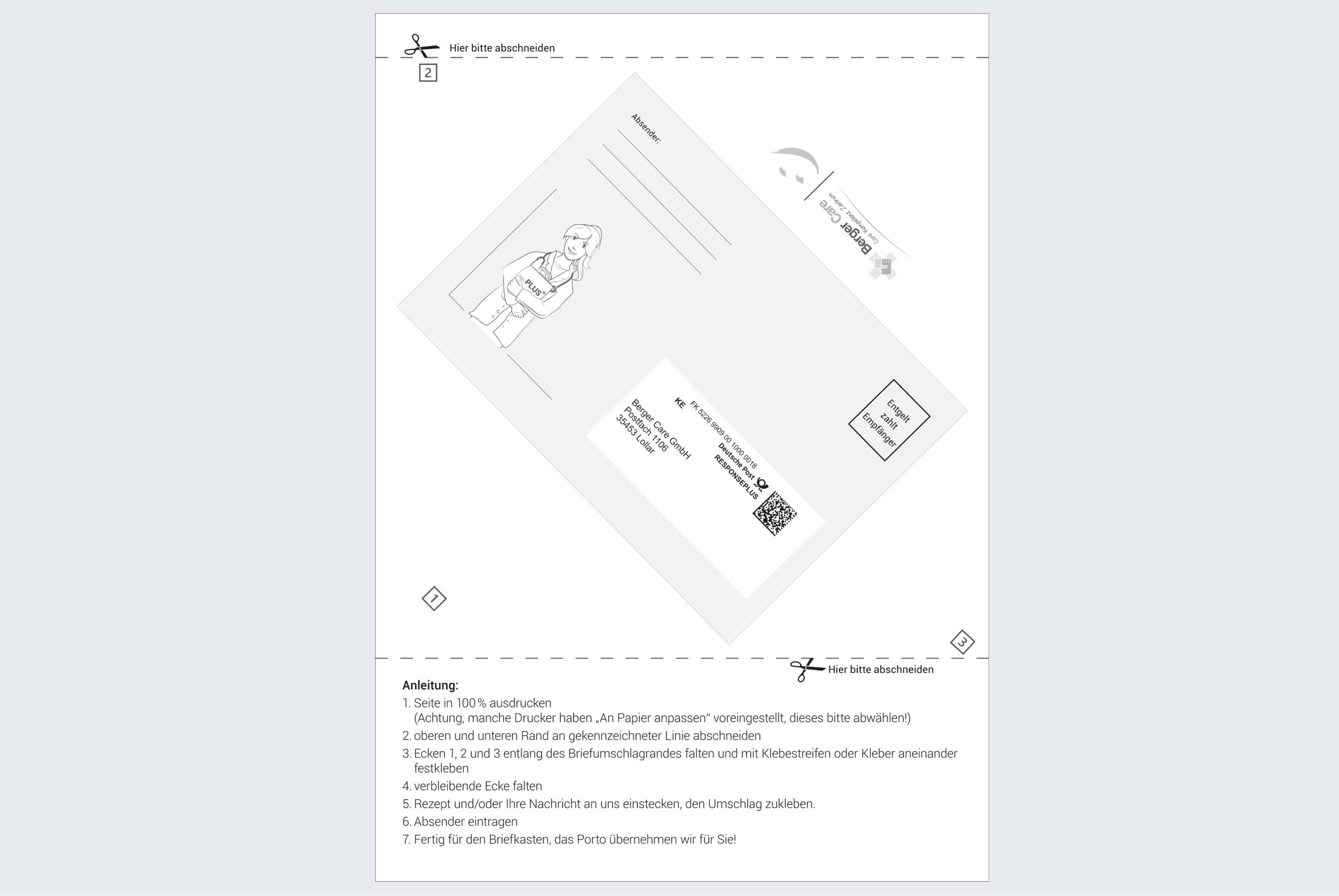 Vorschaubild Freiumschlag
